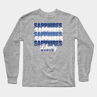 Liberty Sapphires Long Sleeve T-Shirt